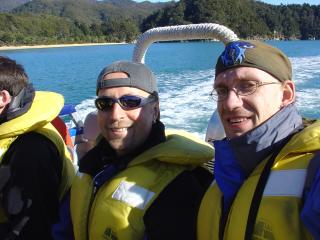 Abel Tasman Nationalpark: Mit dem Wassertaxi unterwegs