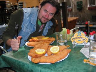 Das obligatorische Wiener Schnitzel